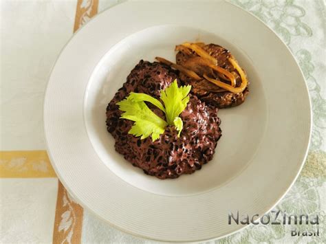 Arroz Negro Cremoso E Saboroso Nacozinhabrasil