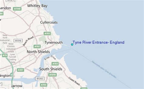 Tyne River Entrance, England Tide Station Location Guide