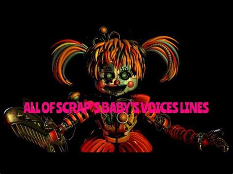 [FNAF SFM] Scrap Baby Voice UCN - VidoEmo - Emotional Video Unity