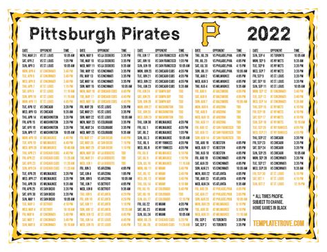 Pittsburgh Pirates Schedule 2024 2024 Manya Andriana