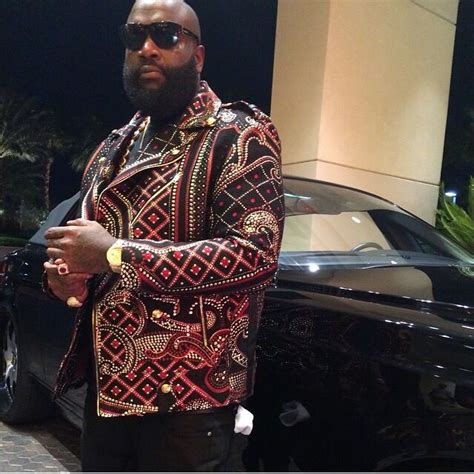 Rick Ross This Jacket Is Wet Rick Ross Well Dressed Men Big Men