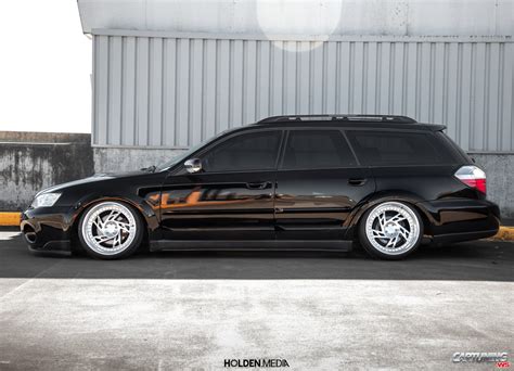 Subaru Legacy Wagon Hellaflush, side