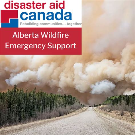 Alberta Wildfire Emergency Support 2023 | Disaster Aid Canada