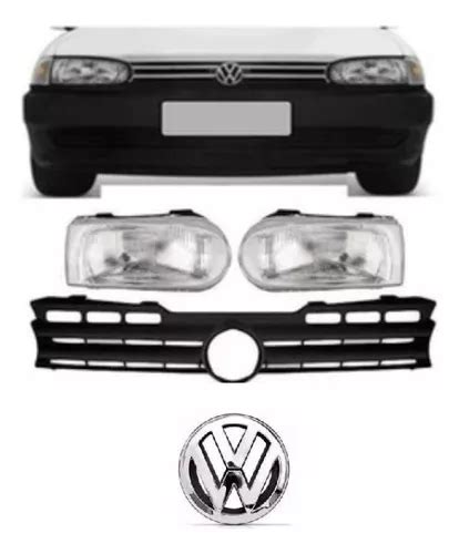 Kit Parrilla Completa Opticas P Vw Gol 95 96 97 98 99 Ab9