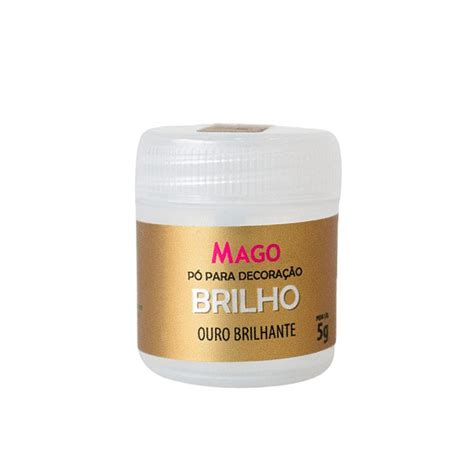 P Para Decora O Brilho Ouro Brilhante G Unidade Mago Rizzo