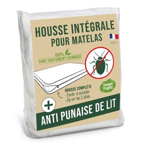 Housse Int Grale Matelas X X Cm Anti Punaise De Lit Et Anti