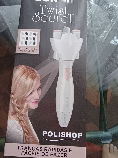 Máquina de Trançar Produto p Cabelos Feminino Polishop Conair Nunca