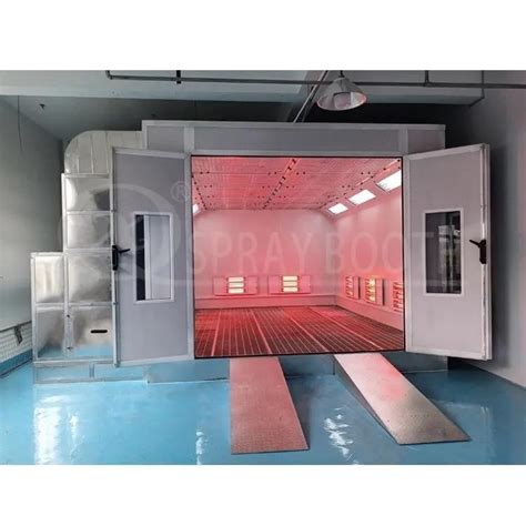 CE Approved Automotive Car Paint Room Spray Booth Baking Oven Booth