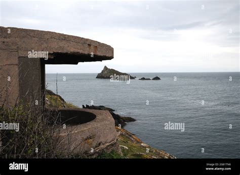 One Of The Two Searchlight Positions At Brownstone Battery A Ww2