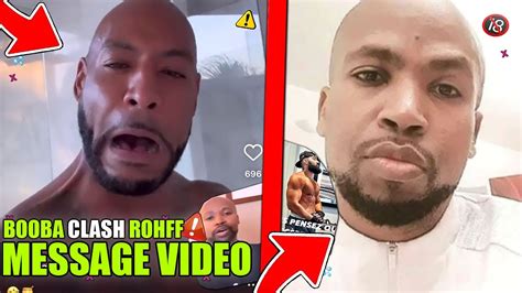 BOOBA RÉPOND ROHFF en VIDEO ROHFF veut SANS ARGENT C0MBAT a 50M