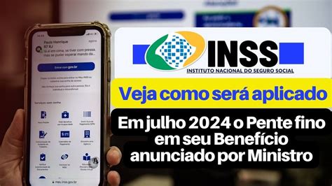 Ministro Do Inss Explica Como Ser Feito O Pente Fino Esse M S De Julho