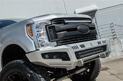 2018 Ford F 250 Super Duty Lifted Truck Road Armor Identity Bumpers