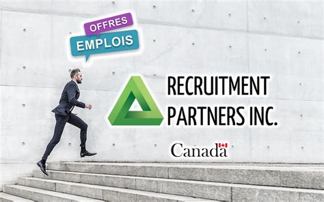 Recruitment Partners offre Différentes Opportunités d emploi 48 Postes