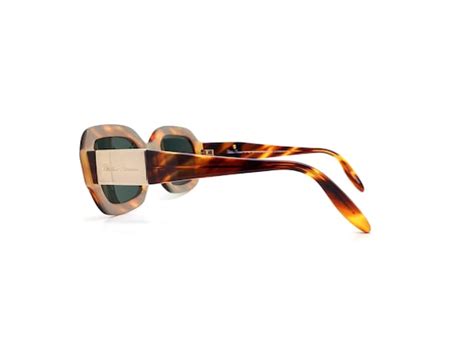 Vintage Paloma Picasso 8860 466 90s Tortoiseshell Sun Gem