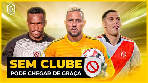 Jogadores SEM CLUBE Que Podem Chegar DE GRAÇA no SEU Time CAMISA 10