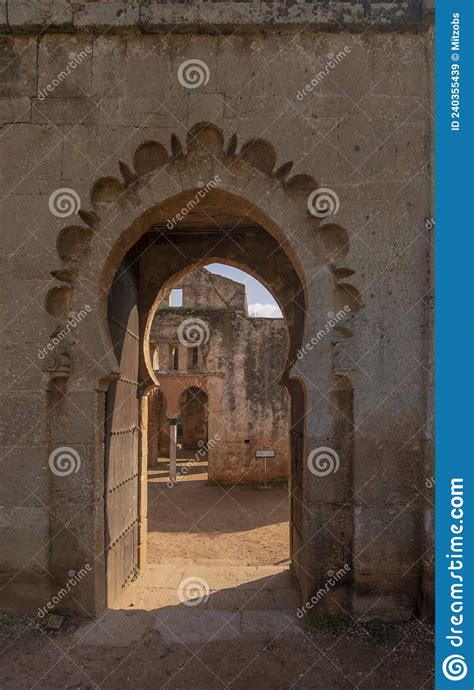 Old Ruins Of Chellah Or Sala Colonia In Rabat Morocco Stock Image