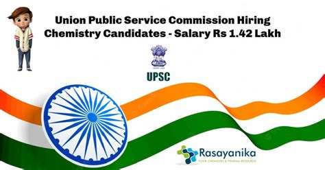 Upsc Hiring Msc Chemistry Candidates Salary Rs Lakh