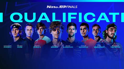 Zverev Rune Nitto Atp Finals 2023 Field Set Nitto Atp Finals Tennis