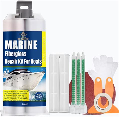 Bsacgitood Marine Fiberglass Repair Kit For Boats Gel Coat Repair Kit For Boats