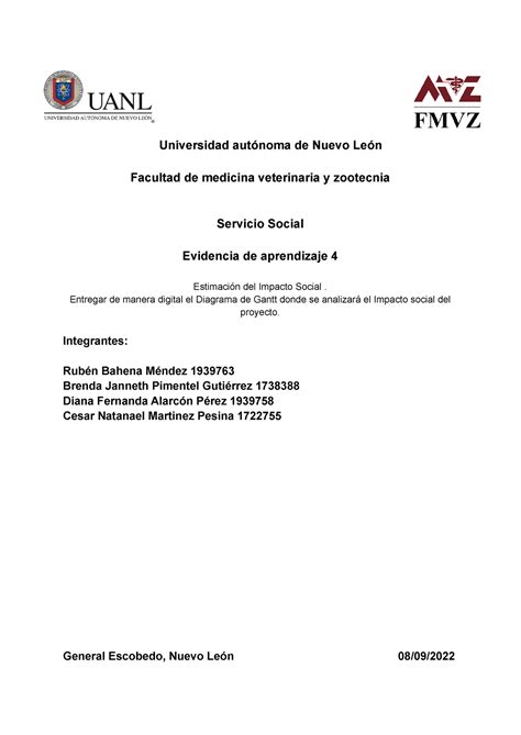 Evidencia 4 actividad 4 2 Universidad autónoma de Nuevo León