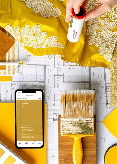 Is It Mustard Or Marigold Find The Perfect Paint Match Using The