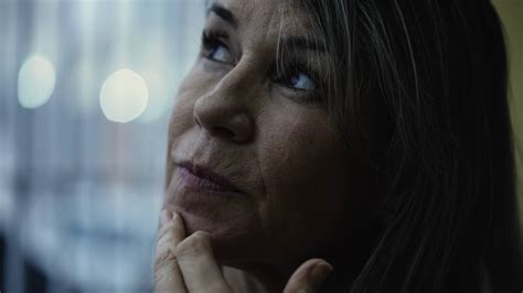 Mature Woman With Worried Emotion Close Up Stock Footage Sbv