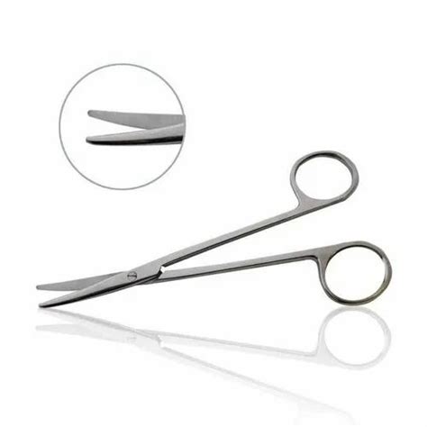 Finger Ring Metzenbaum Curved Scissor 8 Size Dimension 8inch At Rs