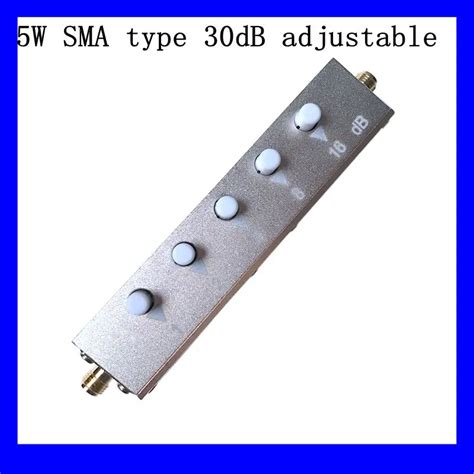 Atenuador Ajustable Sma De W Atenuador De Pasos N De Atenuaci N