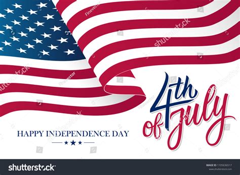 Happy Th July United States Independence Stock Vector Royalty Free