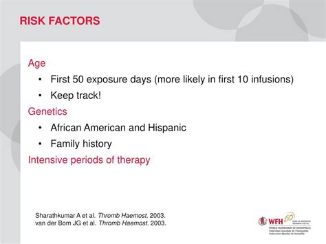 PPT - Complications of Hemophilia: Inhibitors PowerPoint Presentation ...