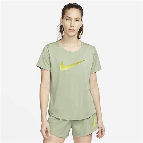 Zieleń Nike One Koszulki z krótkim rękawem Nike PL