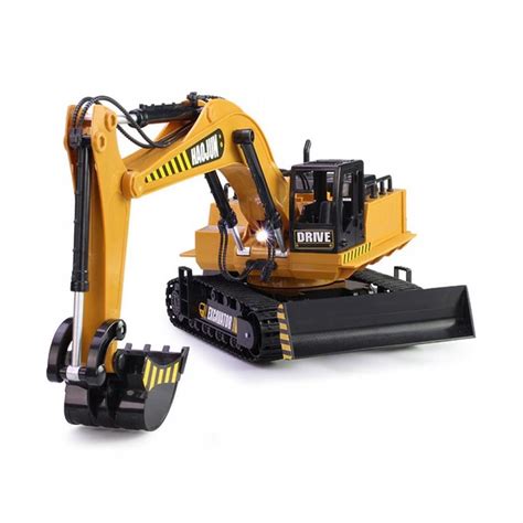 Gepettoys Oyuncak Uzaktan Kumandal Excavator Makinesi Dozer