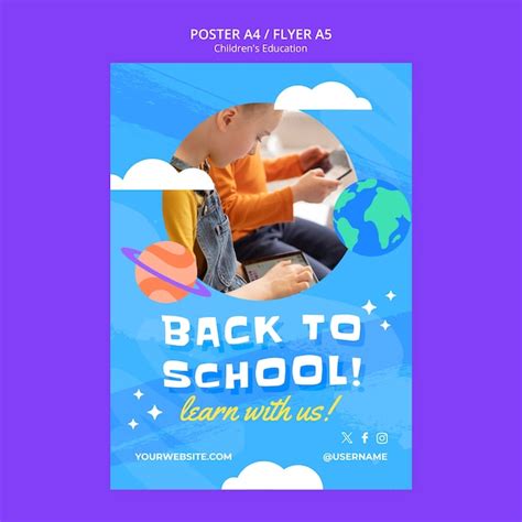 Page 4 | Poster Kids School Images - Free Download on Freepik