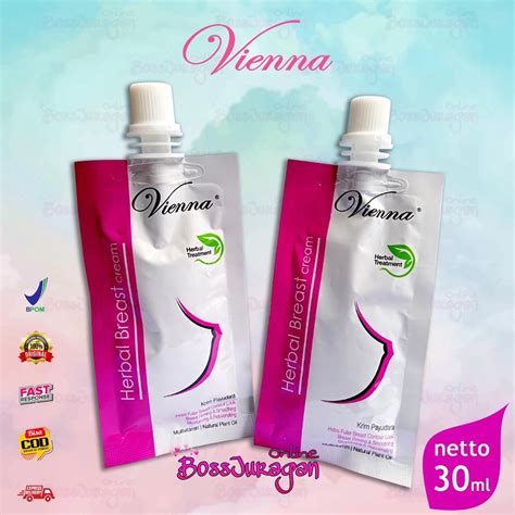 Jual BOSS Sachet VIENNA HERBAL BREAST CREAM 30ML Shopee Indonesia