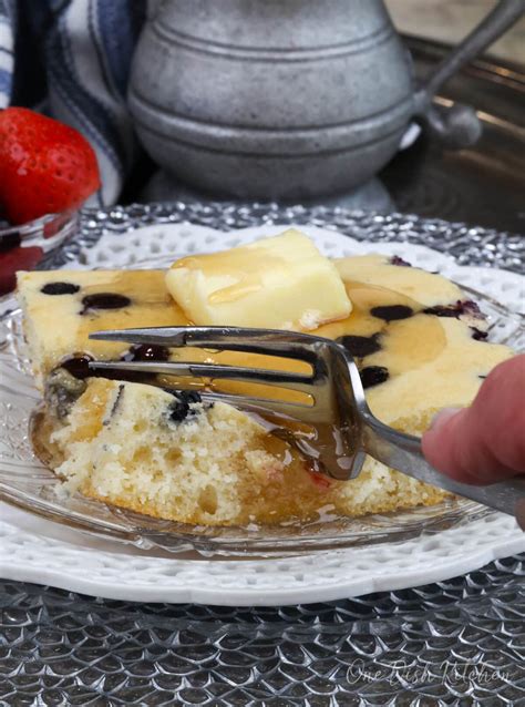 Sheet Pan Pancakes Small Batch One Dish Kitchen