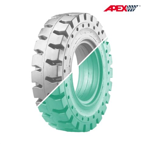 Non Marking Forklift Solid Tires APEXWAY PRODUCT CORP