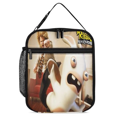 Raving Ra_bbids American Horror Stories Anime Lunch Bag for Women Men