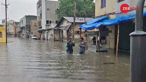 Heavy Rains Cut Off 30 Junagadh Villages In Gujarat Vanthali Receives