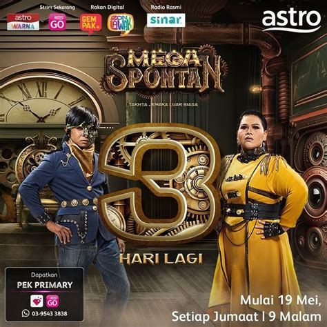 Info Penuh Dan Senarai Peserta Mega Spontan Astro Warna Iluminasi