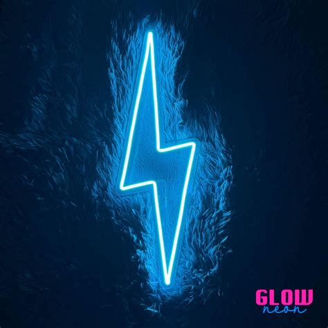 Lightning Bolt 3 Led Neon Sign Glow Neon Store Craftneonsign