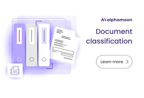 Automated Document Classification Alphamoon Idp