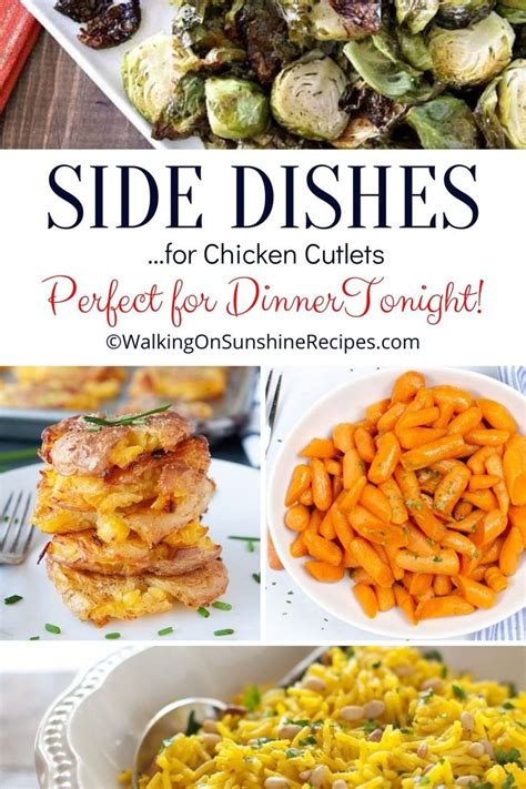 Side Dishes For Chicken Cutlets