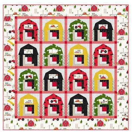 Red Barn Farm Quilt Kit