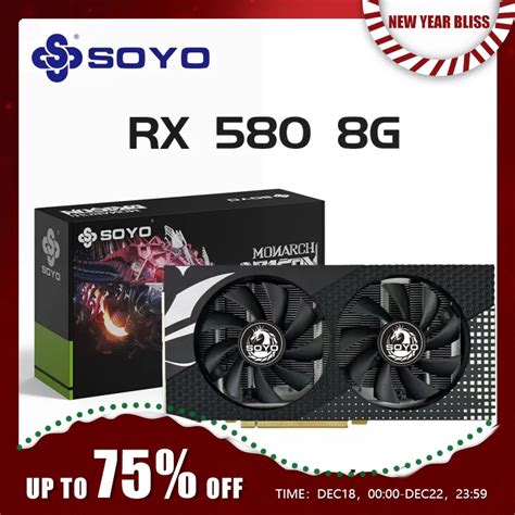 Soyo D Origine Radeon Rx G Cartes Graphiques Gddr M Moire Vid O