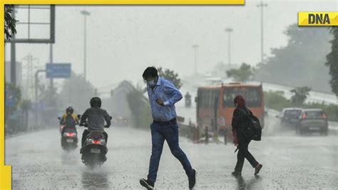 Imd Update Very Heavy Rainfall Warning Issued For Several States