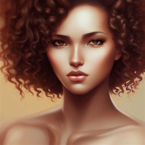 Melanated Female Brown Skinned Graphic · Creative Fabrica