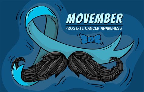 Background Of Movember Prostate Cancer Awareness Month 12413859 Vector Art At Vecteezy