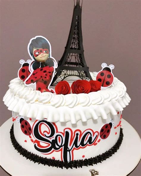 Bolo Da Ladybug 70 Modelos Com Detalhes Bem Criativos Ladybug Cake