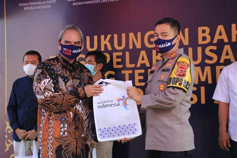 Kapolres Karawang Menerima Kunjungan Tim Deputi Kementerian Pariwisata