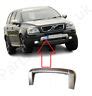 FOR VOLVO XC 90 2007 2014 NEW FRONT BUMPER LOWER SILVER MOLDING TRIM